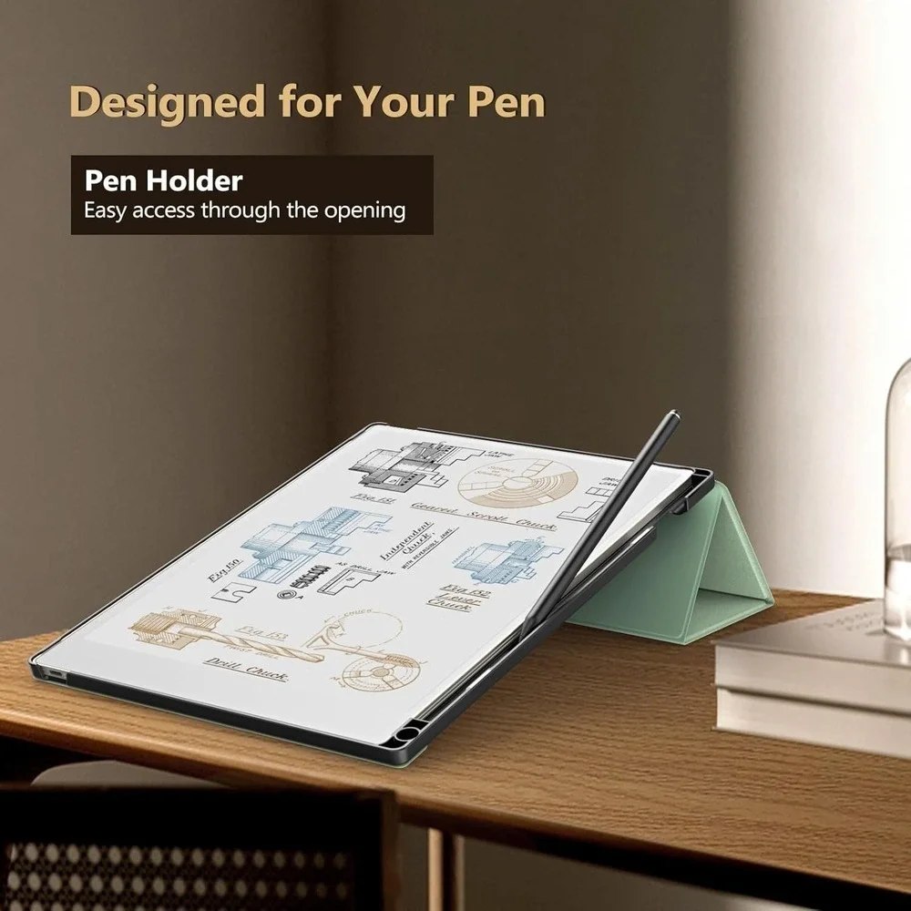 TiMOVO Stand Case for Remarkable Paper Pro 11.8 Inch Multi-Angle Foldable Green